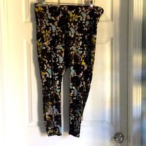 J. Jill Fir Performance Leggings XL Petite